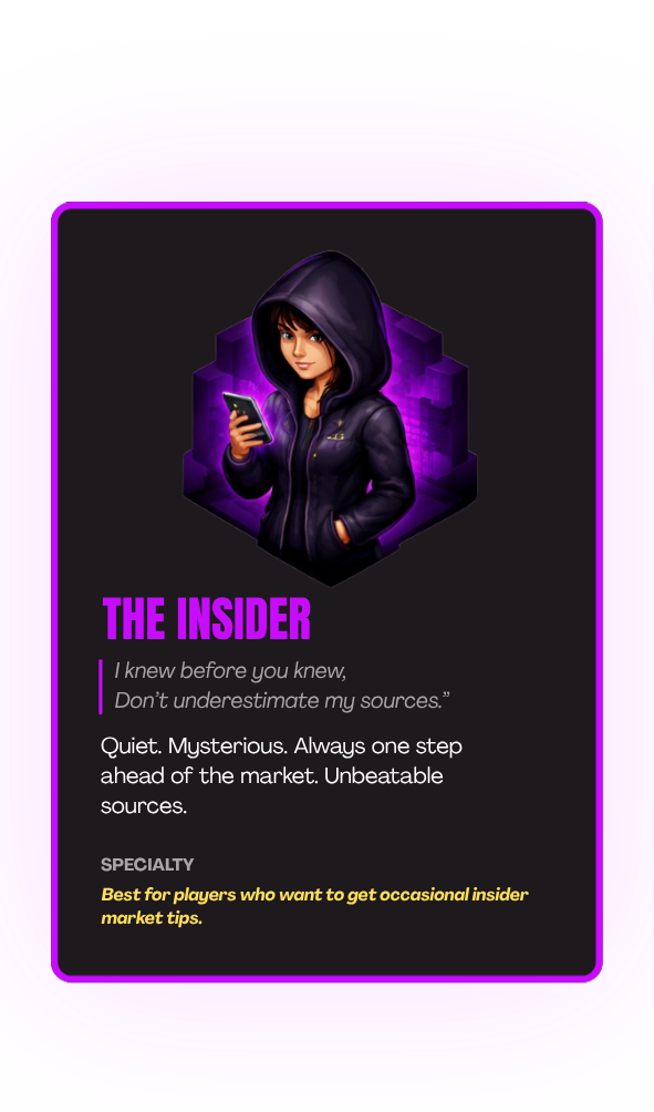 The Insider card